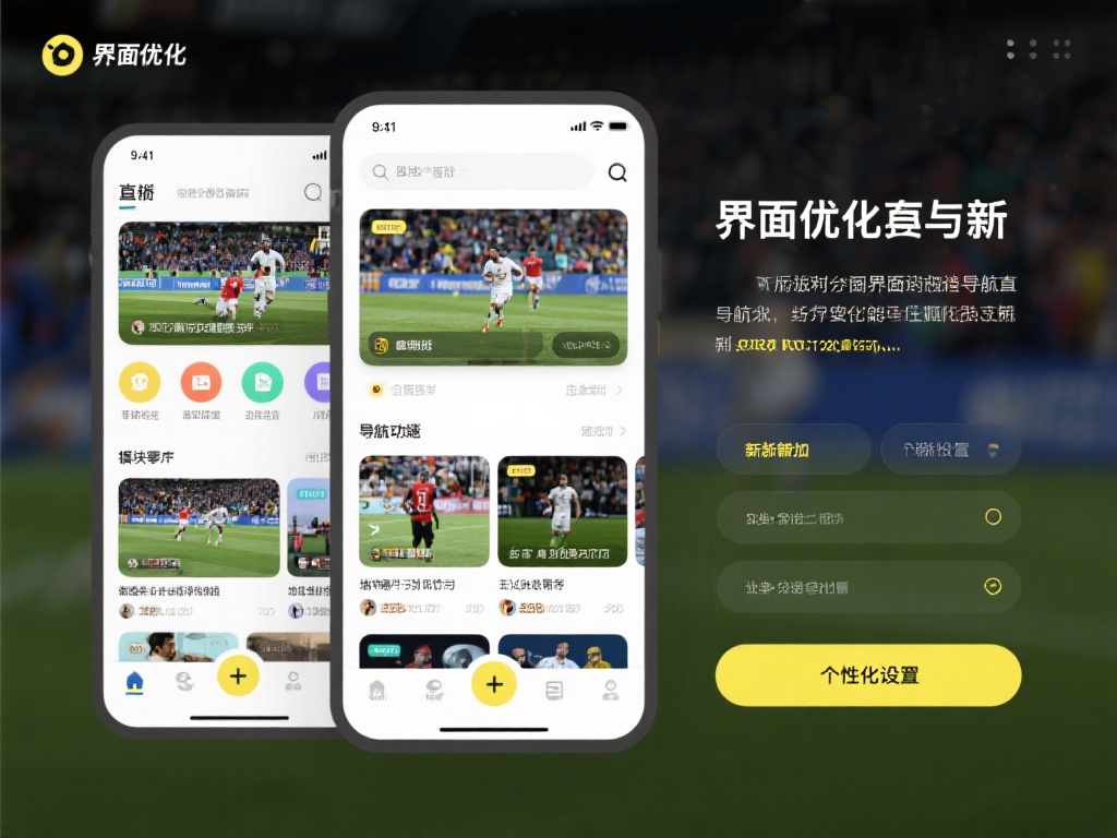 界面优化与新功能：新版本对界面进行了微调，导航更加