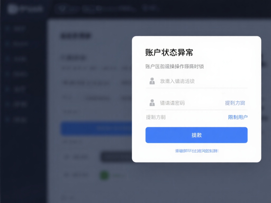 账户状态异常：如果账户因违规操作被暂时锁定，提现功