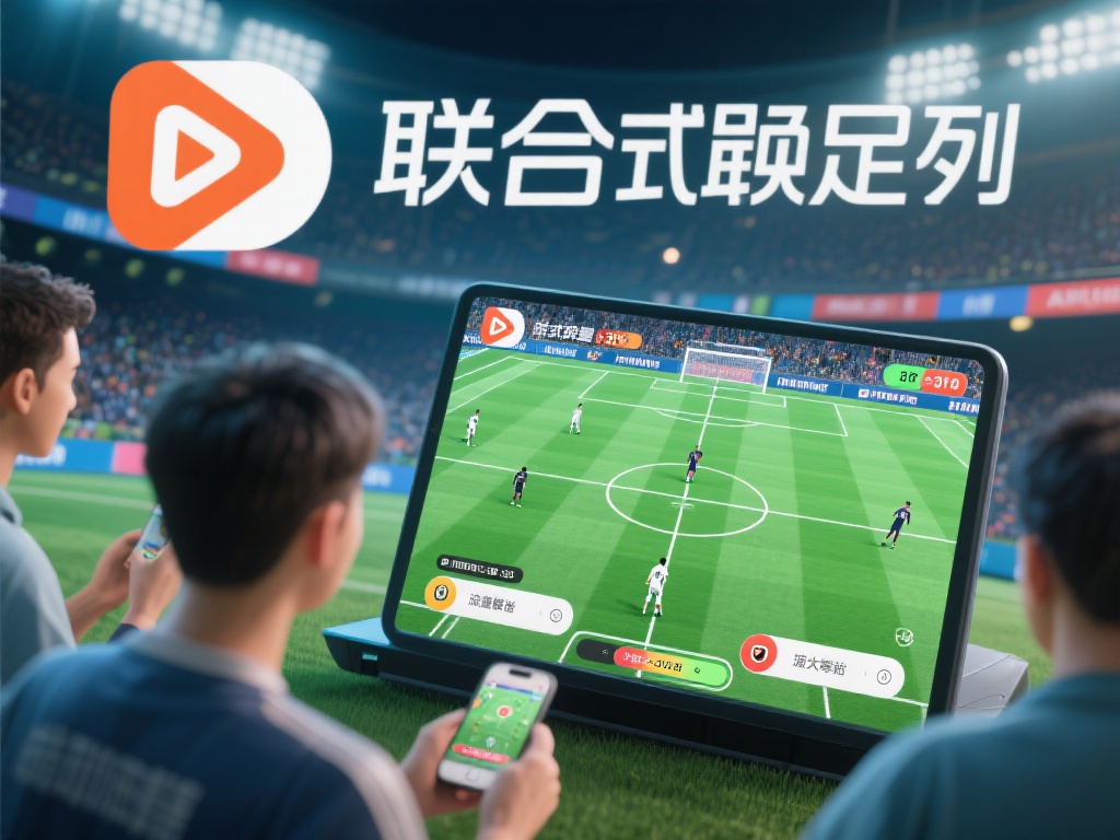 一个典型的案例是双方联合推出的虚拟足球赛事直播功能