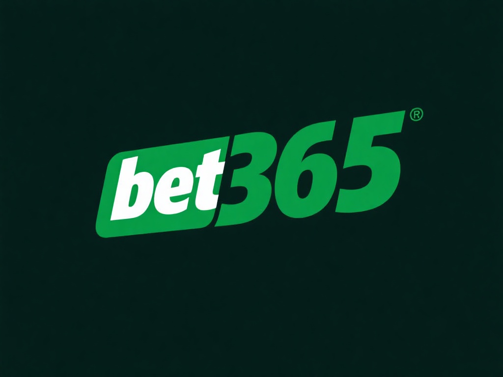 Bet 365的标志以绿色为主色调，搭配简洁的字体