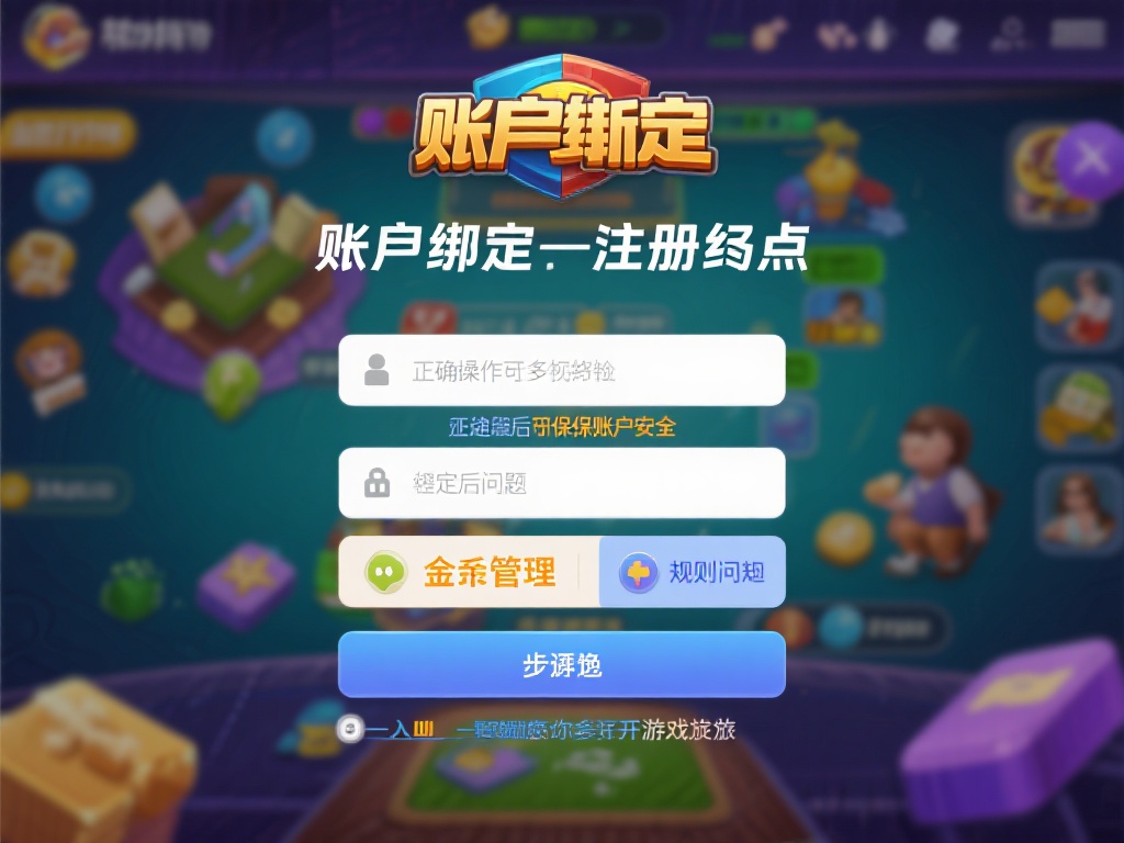 账户绑定不仅仅是注册的终点，更是游戏体验的起点。正