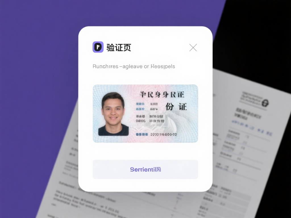在验证页面，平台会要求你上传身份证明文件。一般包括